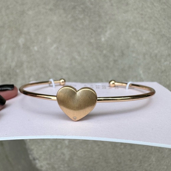 Heart Cuff Bracelet by Lauren Conrad NWT - Picture 5 of 8